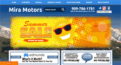 Desktop Screenshot of mira-motors.com